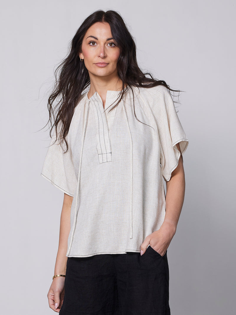 NÜ ZITA Bluse Blusen 150 Sand