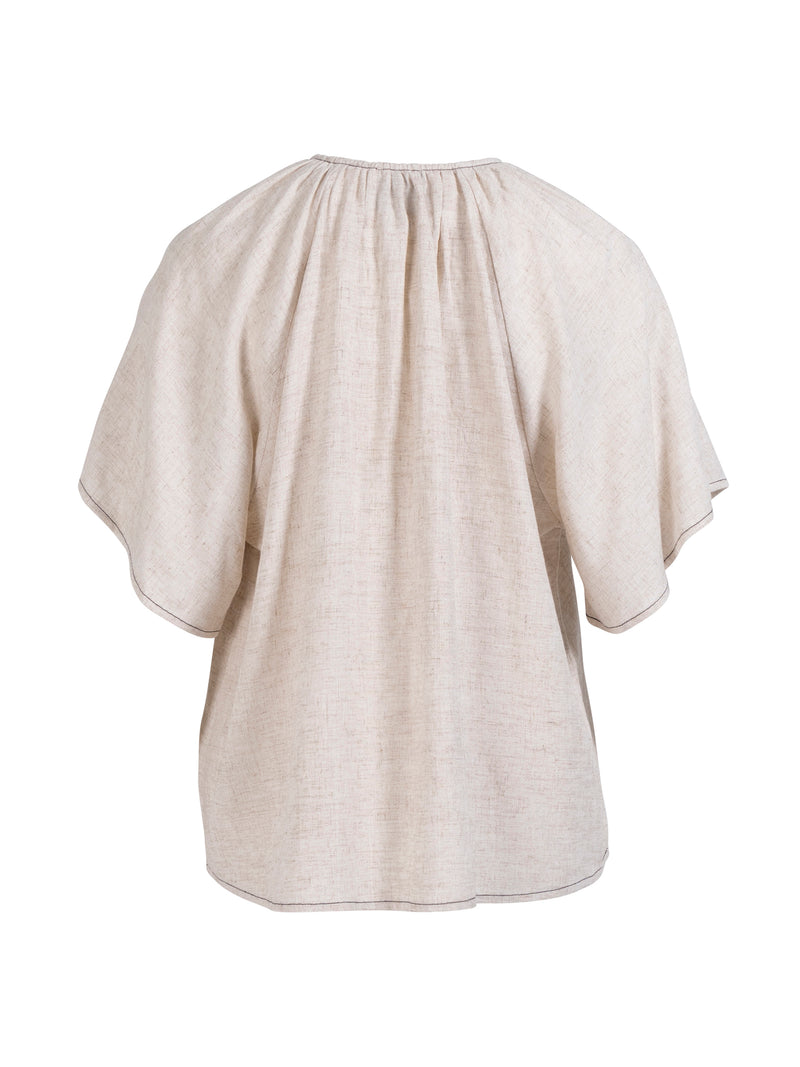 NÜ ZITA Bluse Blusen 150 Sand