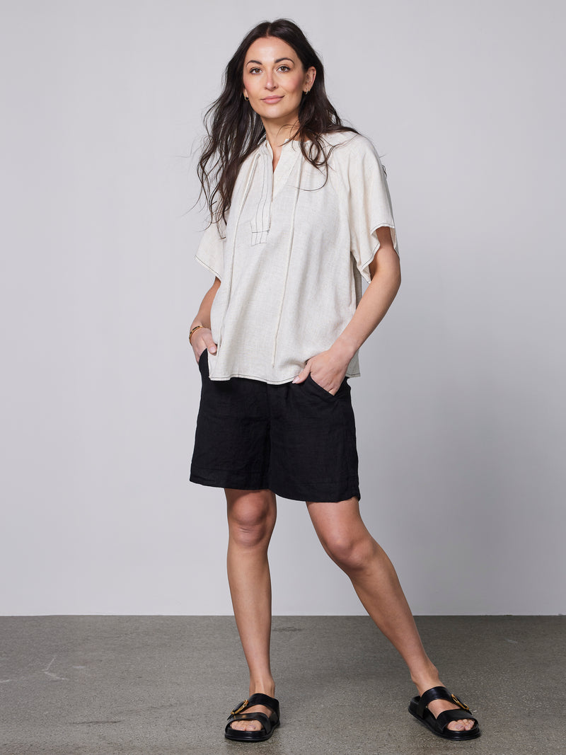 NÜ ZITA Bluse Blusen 150 Sand