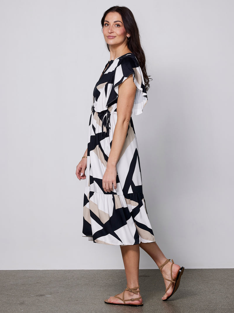 NÜ ZOE Kleid Kleider Schwarz mix