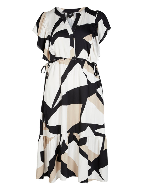 NÜ ZOE Kleid Kleider Schwarz mix