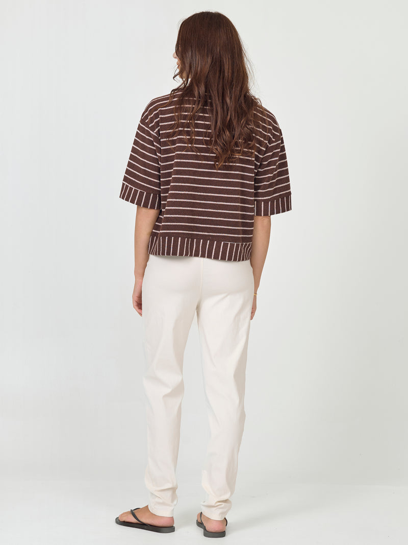 NÜ ZOHA CARMEN trousers Hosen 112 Bone