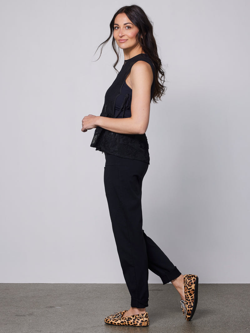 NÜ ZOHA CARMEN trousers Trousers 000 Solid black
