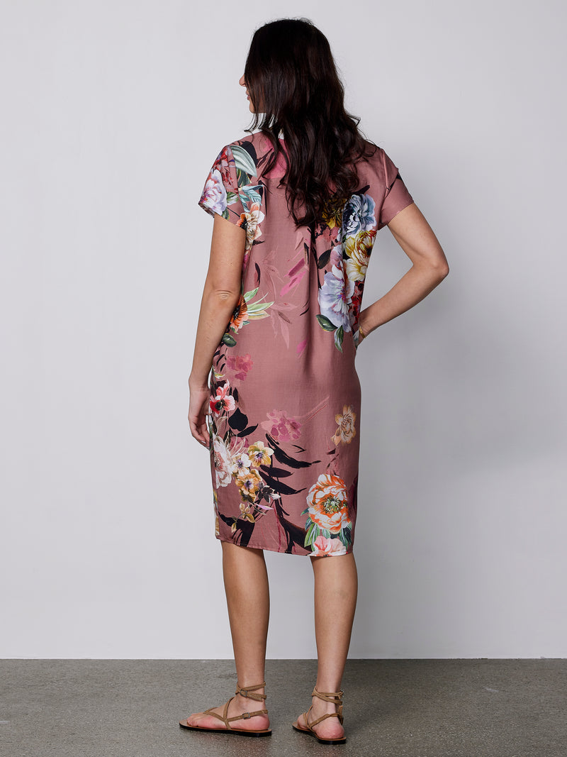 NÜ ZOYA Kleid Kleider 658 Terracotta Mix