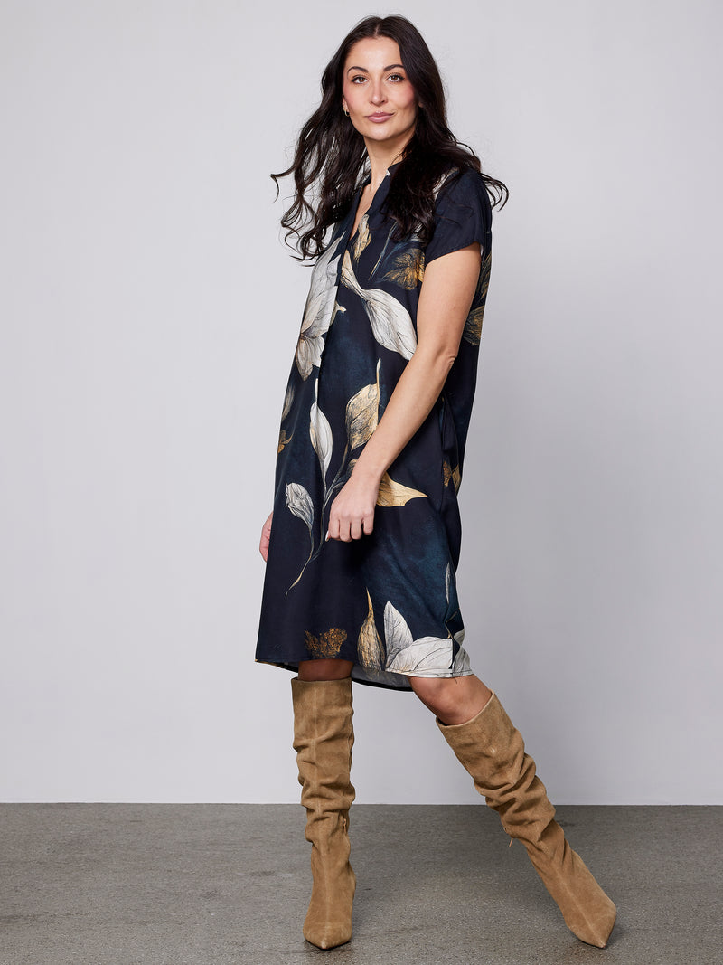 NÜ ZOYA Kleid Kleider Schwarz mix