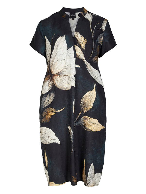 NÜ ZOYA Kleid Kleider Schwarz mix