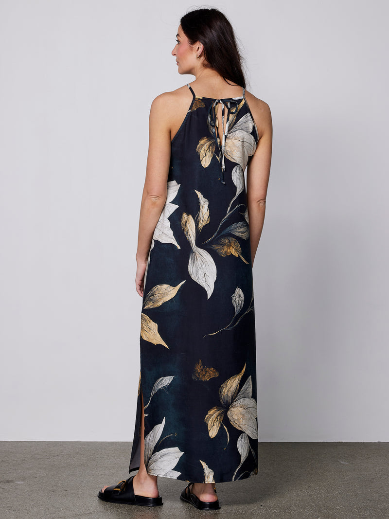 NÜ ZOYA Trägerkleid Kleider Schwarz mix