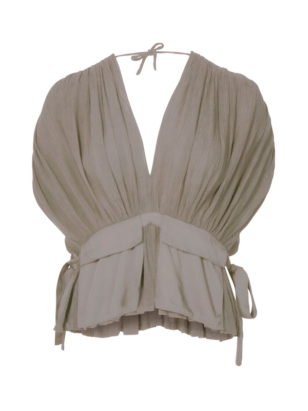 NÜ ZURI Oberteil Tops und T-shirts 130 sand