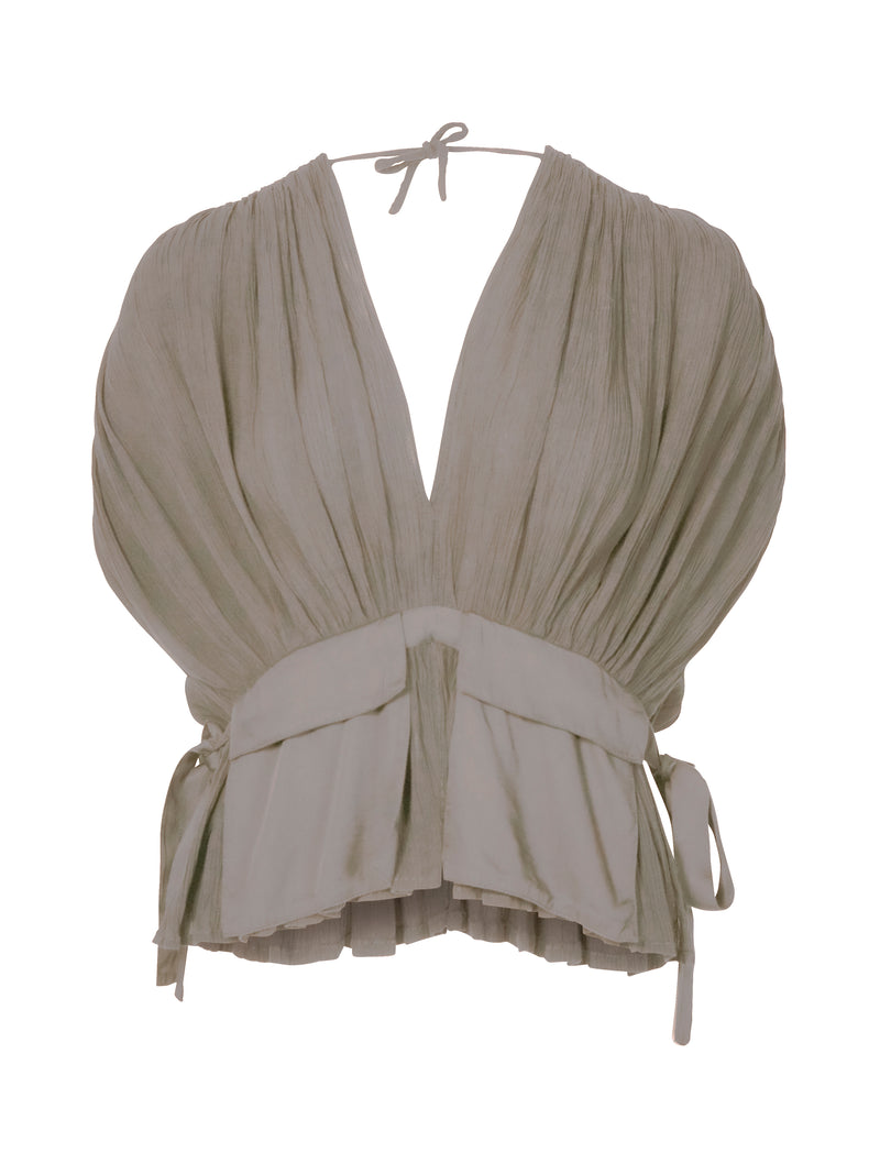 NÜ ZURI Oberteil Tops und T-shirts 130 sand