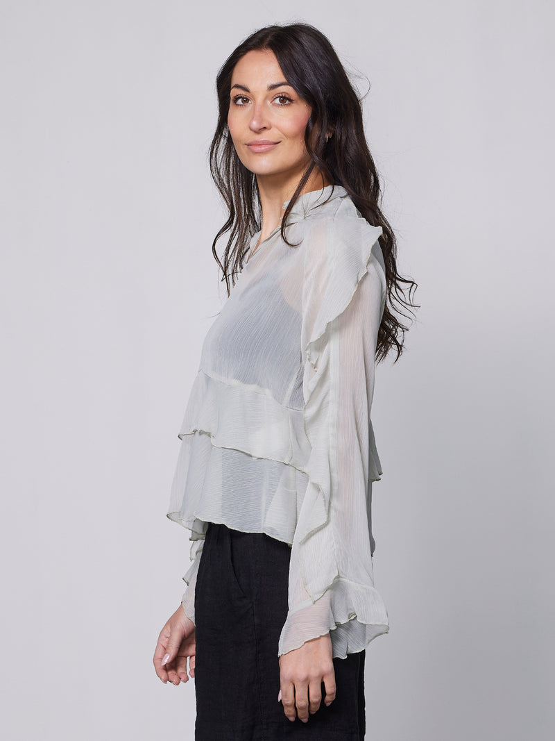NÜ Zen-Bluse Blusen 112 Bone