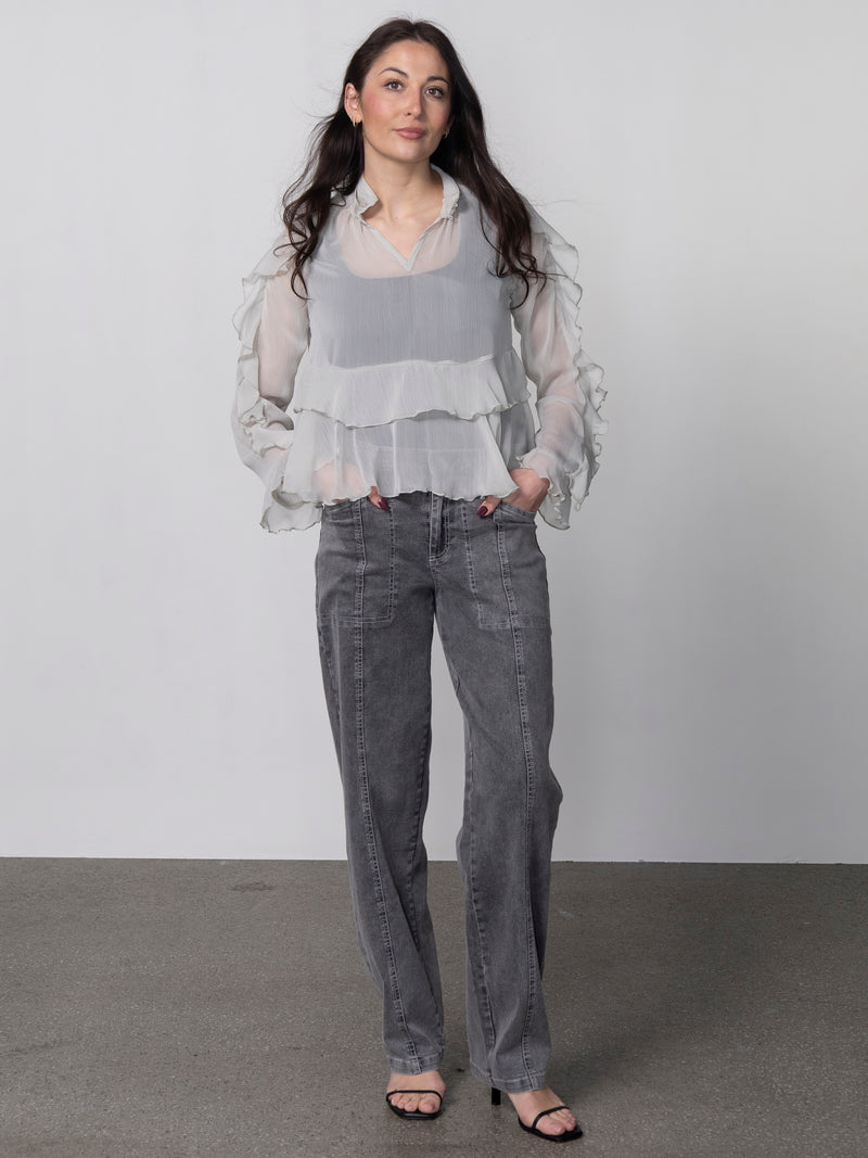 NÜ Zen Blouse Blusen 112 Bone