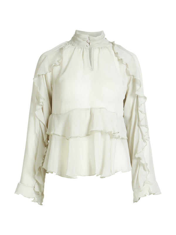 NÜ Zen-Bluse Blusen 112 Bone