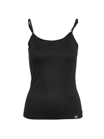NÜ RUN Top mit Trägern Tops und T-shirts Schwarz